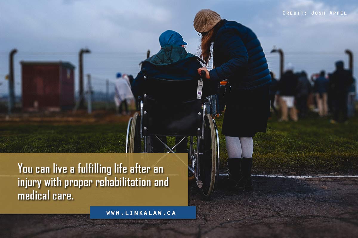 You can live a fulfilling life after an injury with proper rehabilitation and medical care