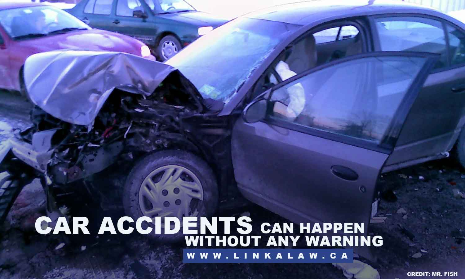 Car accidents can happen without any warning