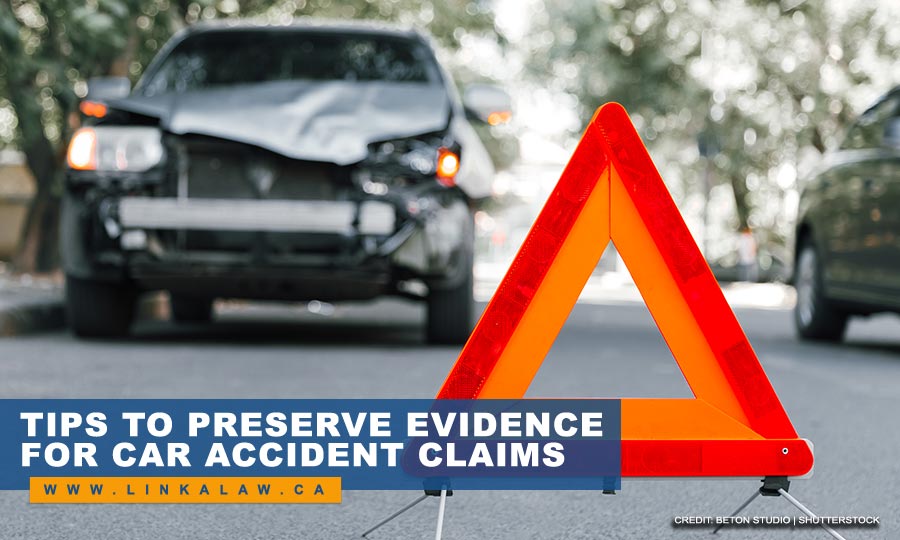 Tips to Preserve Evidence for Car Accident Claims