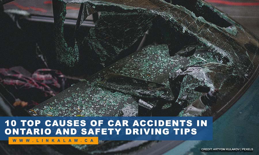 10 Top Causes of Car Accidents in Ontario and Safety Driving Tips