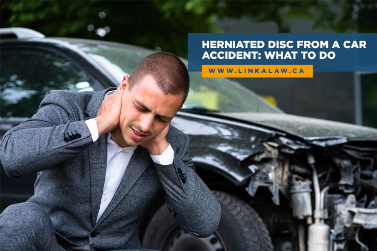 Herniated Disc From a Car Accident: What to Do