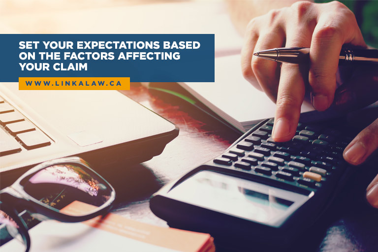 Set your expectations based on the factors affecting your claim