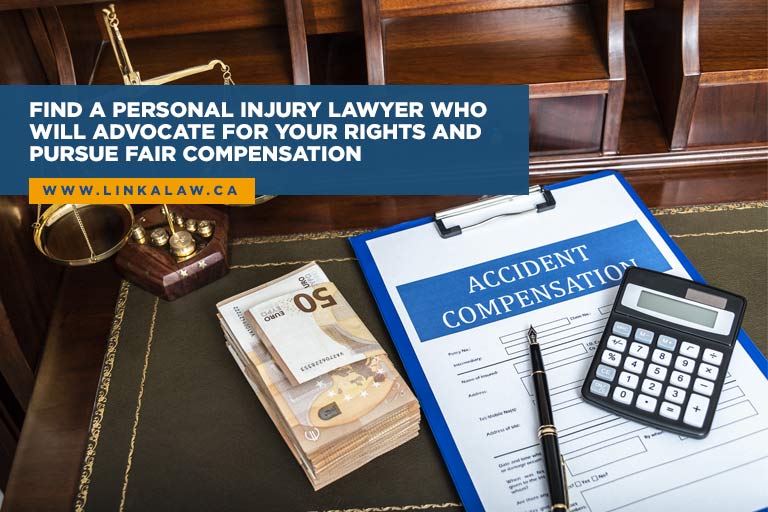 Find a personal injury lawyer who will advocate for your rights and pursue fair compensation